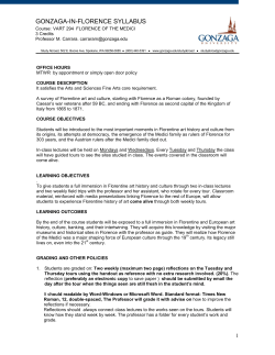 Florence and the Medici