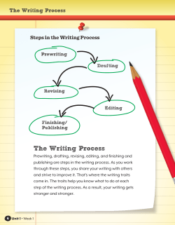 The Writing Process