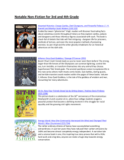 Notable Non-Fiction for 3rd and 4th Grade
