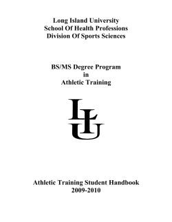 Athletic Training Profession
