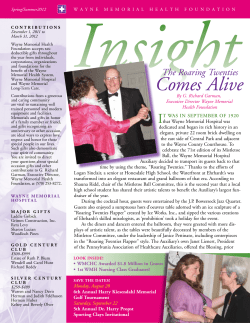 Insight Spring 2012