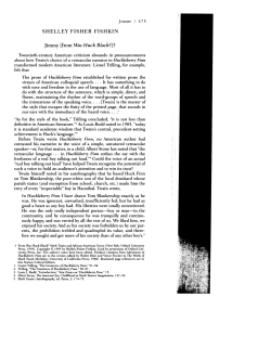 SHELLEY FISHER FISHKIN .Jimmy [from Was Huck Black?]t