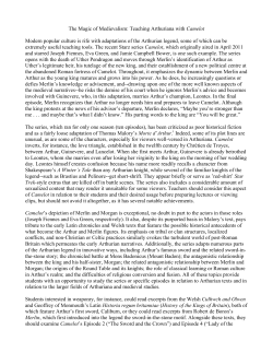 Camelot Draft 4
