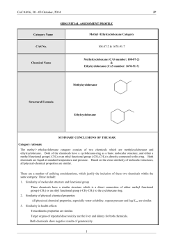SIDS INITIAL ASSESSMENT PROFILE