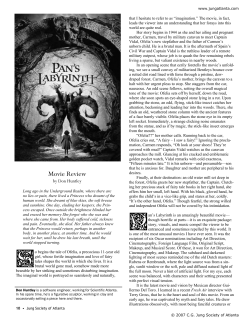 Movie Review - Jung Society of Atlanta