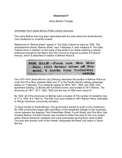 About the Belmar Triangle