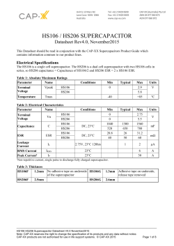 Data Sheet - Tecate Group