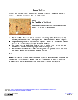 Book of the Dead The Book of the Dead was a funerary text