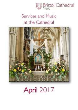 April 2017 - Bristol Cathedral