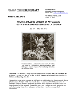 press release - Pomona College