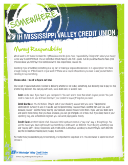 Money Responsibility