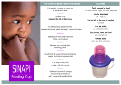 Feeding Cup - Sinapi Biomedical