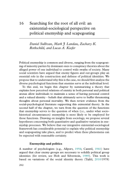 Power, Politics, and Paranoia