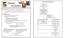 Patent/Invention flyer