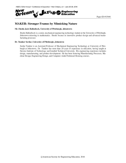 MAKER: Stronger Frames by Mimicking Nature