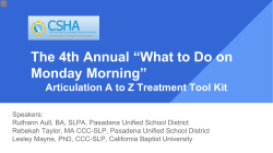 District 7 - 1/28/17 (Handout #1) - California Speech