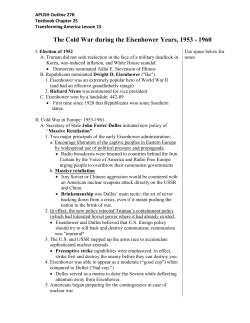 Cold War in the Truman Years