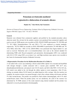 Potassium tert-butoxide-mediated regioselective silaboration of