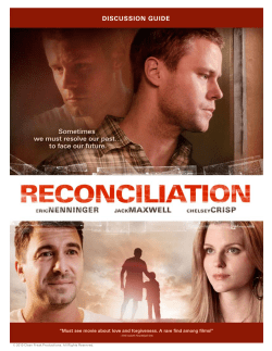 Discussion GuiDe - Reconciliation Movie