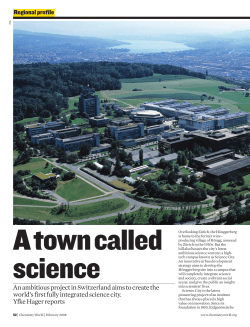 An ambitious project in Switzerland aims to create the world`s first