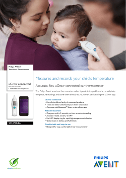 SCH740/86 Philips Smart ear thermometer