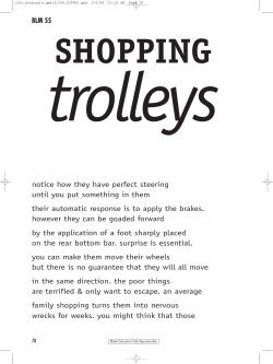 SHOPPING trolleys