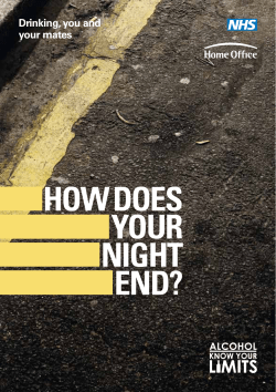 How does your night end leaflet