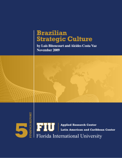 Brazilian Strategic Culture