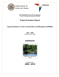 Capacity Building in Youth for Sustainable Land Management