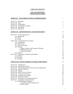 article i: enactment, intent, and definitions