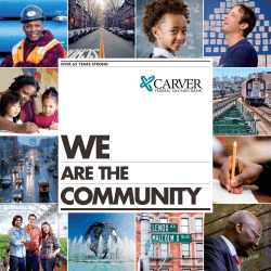 Carver Federal Savings Banks (2015