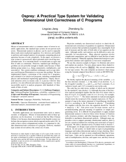 Osprey: A Practical Type System for Validating Dimensional Unit