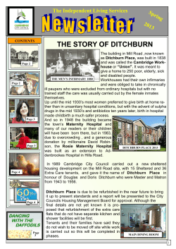 the story of ditchburn - Cambridge City Council