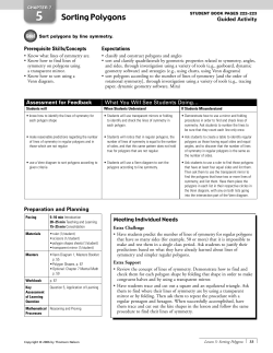 5 Sorting Polygons - Mr.Kerley`s class Mr.Kerley`s class