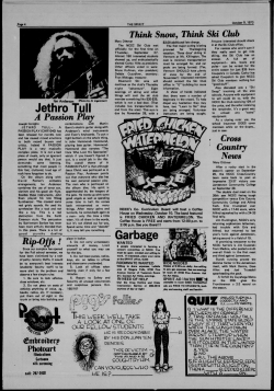 Jethro Tull - NYS Historic Newspapers