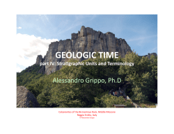 Stratigraphic Units
