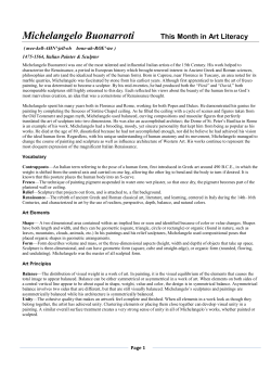 Michelangelo Buonarroti