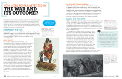 THE WAR AND ITS OUTCOME?