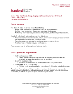 Course Summary: Grade Options and