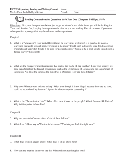 ERWC (Expository Reading and Writing Course) Name: Ms. LeCren