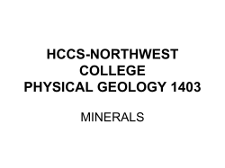 physical geology 1403