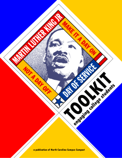 MLK Toolkit - Elon University