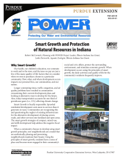 Smart Growth and Protection of Natural