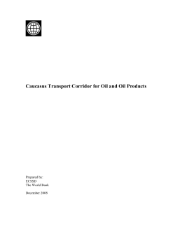 Caucasus Transport Corridor for Oil and Oil Products