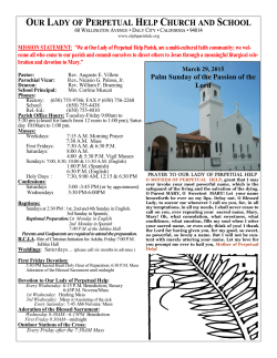 Palm Sunday of the Passion of the Lord