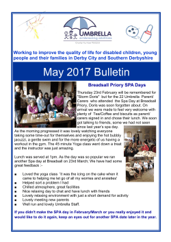 May 2017 Bulletin - Umbrella