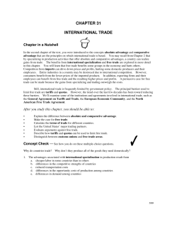 chapter 31 international trade