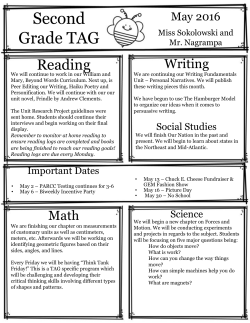Second Grade TAG