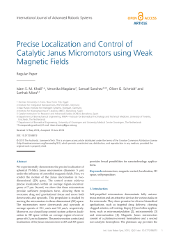 Precise Localization and Control of Catalytic Janus