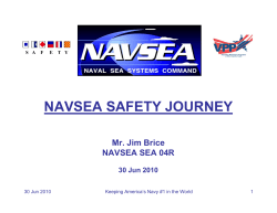 navsea safety journey - Virginia Ship Repair Association